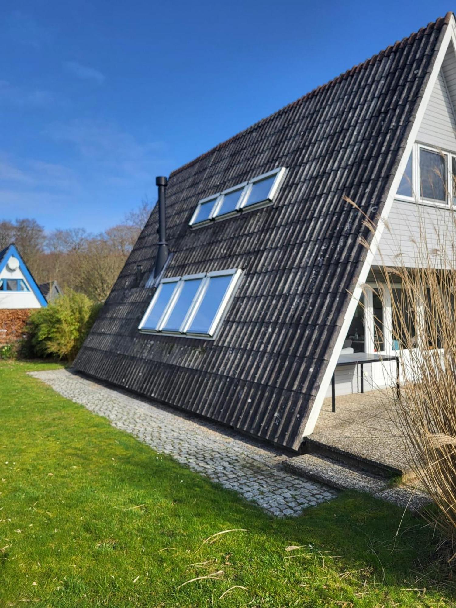 Nurdachhaus Zeltdachhaus Damp Villa Bagian luar foto
